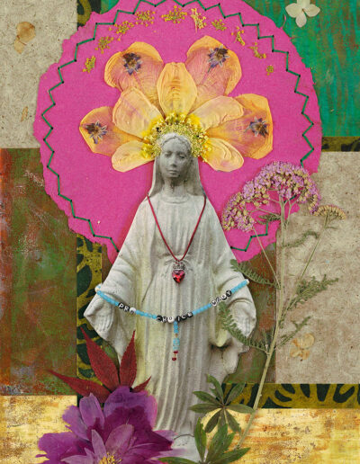 Mary Glows Pink