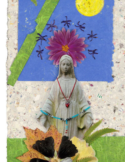 Mary Under a Yellow Moon